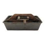 Sweet Old Make Do Wood and Baking Pan Divided Carrying Caddy