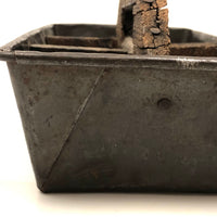 Sweet Old Make Do Wood and Baking Pan Divided Carrying Caddy