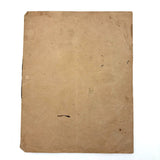 1836 Notebook of Beautifully Inked Geometry Diagrams