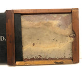 Perfect Found Object: Antique Glass Plate Negative Holder Stamped EXPOSED
