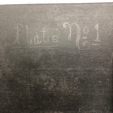 Perfect Found Object: Antique Glass Plate Negative Holder Stamped EXPOSED