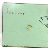 Leaders & Flies, Charming Hand-painted Drawer/Cabinet Front with Jumping Fish