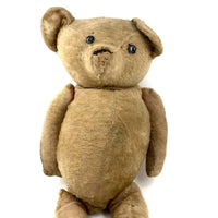 Much Loved Old 24 Inch Straw Stuffed Teddy Bear