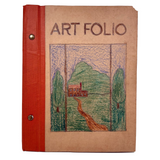 Don Pratt's Art Folio, Sheridan Junior High, 1938-39