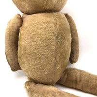 Much Loved Old 24 Inch Straw Stuffed Teddy Bear