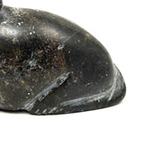 Carved Soapstone Cat with Great Face