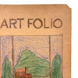 Don Pratt's Art Folio, Sheridan Junior High, 1938-39
