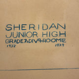 Don Pratt's Art Folio, Sheridan Junior High, 1938-39
