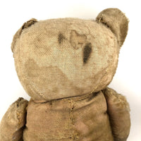 Much Loved Old 24 Inch Straw Stuffed Teddy Bear