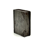 SOLD Wonderful Miniature British Trench Art Steel Book with Pique Star and Portrait, 1940