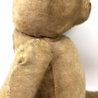 Much Loved Old 24 Inch Straw Stuffed Teddy Bear