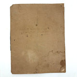 1836 Notebook of Beautifully Inked Geometry Diagrams