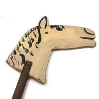 Very Sweet Folk Art Hobby Horse