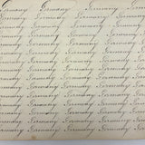 Prudence Wells's (Shelburne, MA) Lovely Early 19th Century Penmanship Notebook