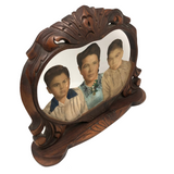 Mother and Sons: C. 1940s-50s Mexican Folk Art Fotoescultura