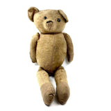 Much Loved Old 24 Inch Straw Stuffed Teddy Bear