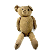 Much Loved Old 24 Inch Straw Stuffed Teddy Bear