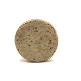Ice Cream Sandwich of an Antique Pincushion with Handwoven Woolen Edging