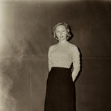 Cindy Sherman-esque 1959 Photo of Screen Test Photo, Odds Against Tomorrow