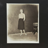Cindy Sherman-esque 1959 Photo of Screen Test Photo, Odds Against Tomorrow