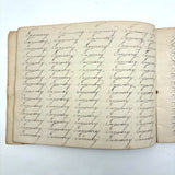 Prudence Wells's (Shelburne, MA) Lovely Early 19th Century Penmanship Notebook
