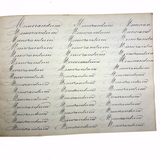 Prudence Wells's (Shelburne, MA) Lovely Early 19th Century Penmanship Notebook