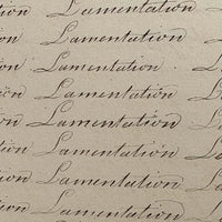 Prudence Wells's (Shelburne, MA) Lovely Early 19th Century Penmanship Notebook