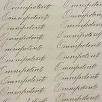 Prudence Wells's (Shelburne, MA) Lovely Early 19th Century Penmanship Notebook