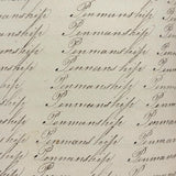 Prudence Wells's (Shelburne, MA) Lovely Early 19th Century Penmanship Notebook