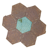 Sweet Antique Paper Pieced Quilt Patch