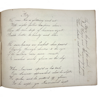 Prudence Wells's (Shelburne, MA) Lovely Early 19th Century Penmanship Notebook
