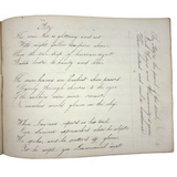 Prudence Wells's (Shelburne, MA) Lovely Early 19th Century Penmanship Notebook