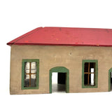 Excellent Form, Excellent Paint: c. 1920s-40s Scratch Made Wooden Stables