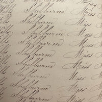 Prudence Wells's (Shelburne, MA) Lovely Early 19th Century Penmanship Notebook