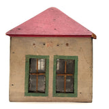 Excellent Form, Excellent Paint: c. 1920s-40s Scratch Made Wooden Stables