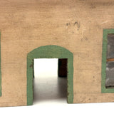 Excellent Form, Excellent Paint: c. 1920s-40s Scratch Made Wooden Stables