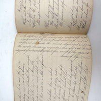 Prudence Wells's (Shelburne, MA) Lovely Early 19th Century Penmanship Notebook