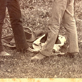 Handsome Young Boxers, J.E. Whitman & Co. Steelton, PA Cabinet Card