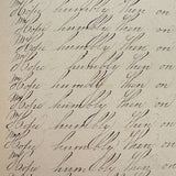 Prudence Wells's (Shelburne, MA) Lovely Early 19th Century Penmanship Notebook