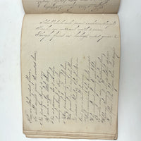 Prudence Wells's (Shelburne, MA) Lovely Early 19th Century Penmanship Notebook