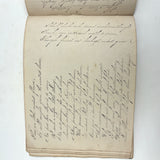 Prudence Wells's (Shelburne, MA) Lovely Early 19th Century Penmanship Notebook