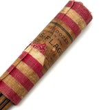 Wrapped Potential: Antique Unopened Roll of One Dozen McLoughlin Bros. Parade Flags (With Unknown Number of Stars)