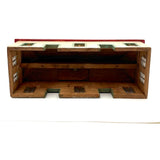 Excellent Form, Excellent Paint: c. 1920s-40s Scratch Made Wooden Stables