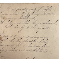 Prudence Wells's (Shelburne, MA) Lovely Early 19th Century Penmanship Notebook
