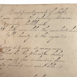 Prudence Wells's (Shelburne, MA) Lovely Early 19th Century Penmanship Notebook