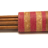Wrapped Potential: Antique Unopened Roll of One Dozen McLoughlin Bros. Parade Flags (With Unknown Number of Stars)