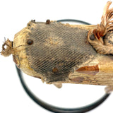 SOLD Wonderful Antique Folk Art Toy Horse on Perfect Wire Stand, As Found