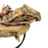 SOLD Wonderful Antique Folk Art Toy Horse on Perfect Wire Stand, As Found