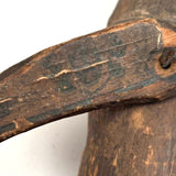 One Armed But Very Beautiful 19th Century Wood and Tin Articulated Figure