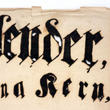 Calender, 1856, Dramatically Inked Fraktur Bookplate
